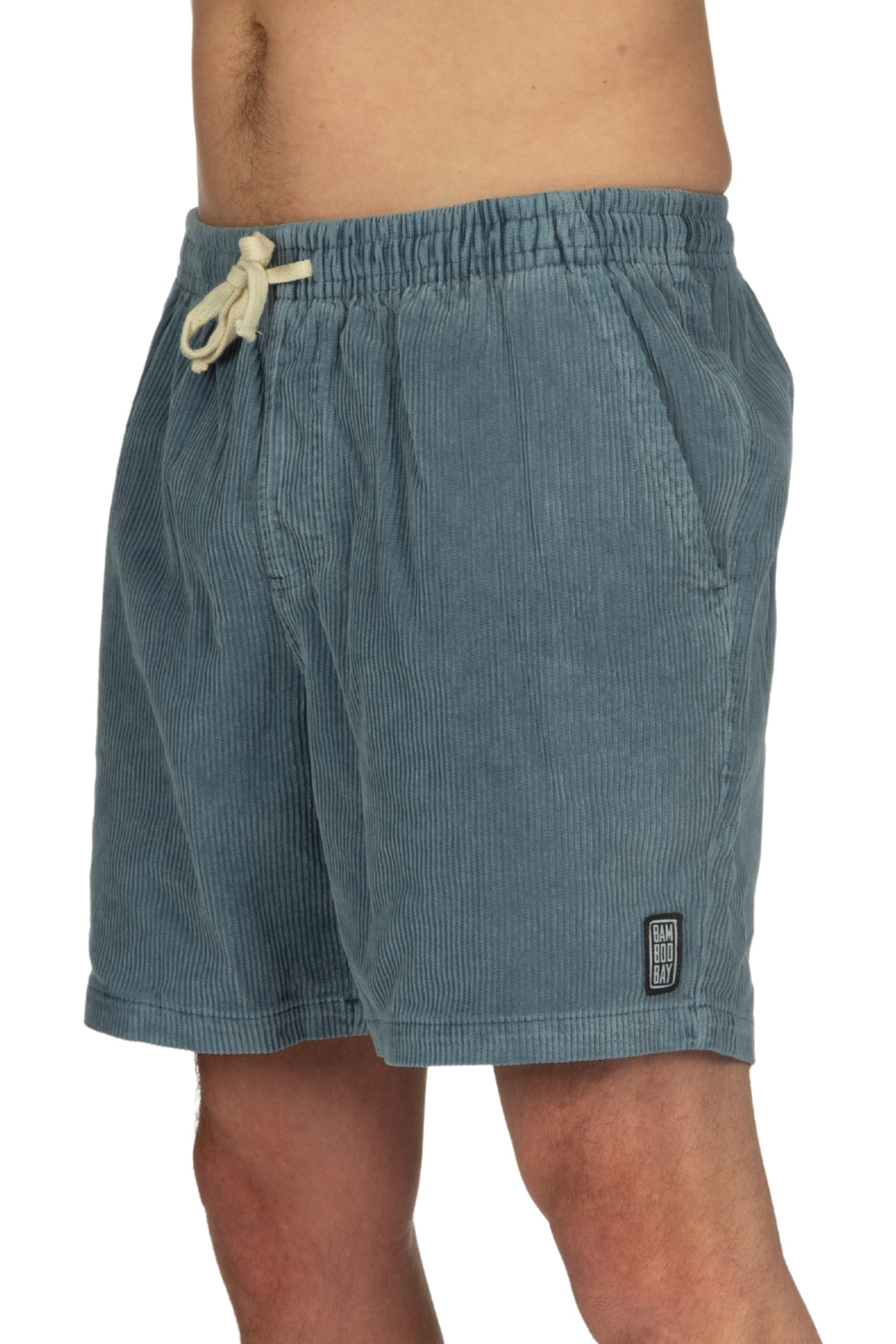 BamBooBay Chill Cord Shorts Blue